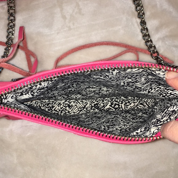 {rebecca minkoff} Barbie pink 5 zip crossbody - Picture 3 of 6